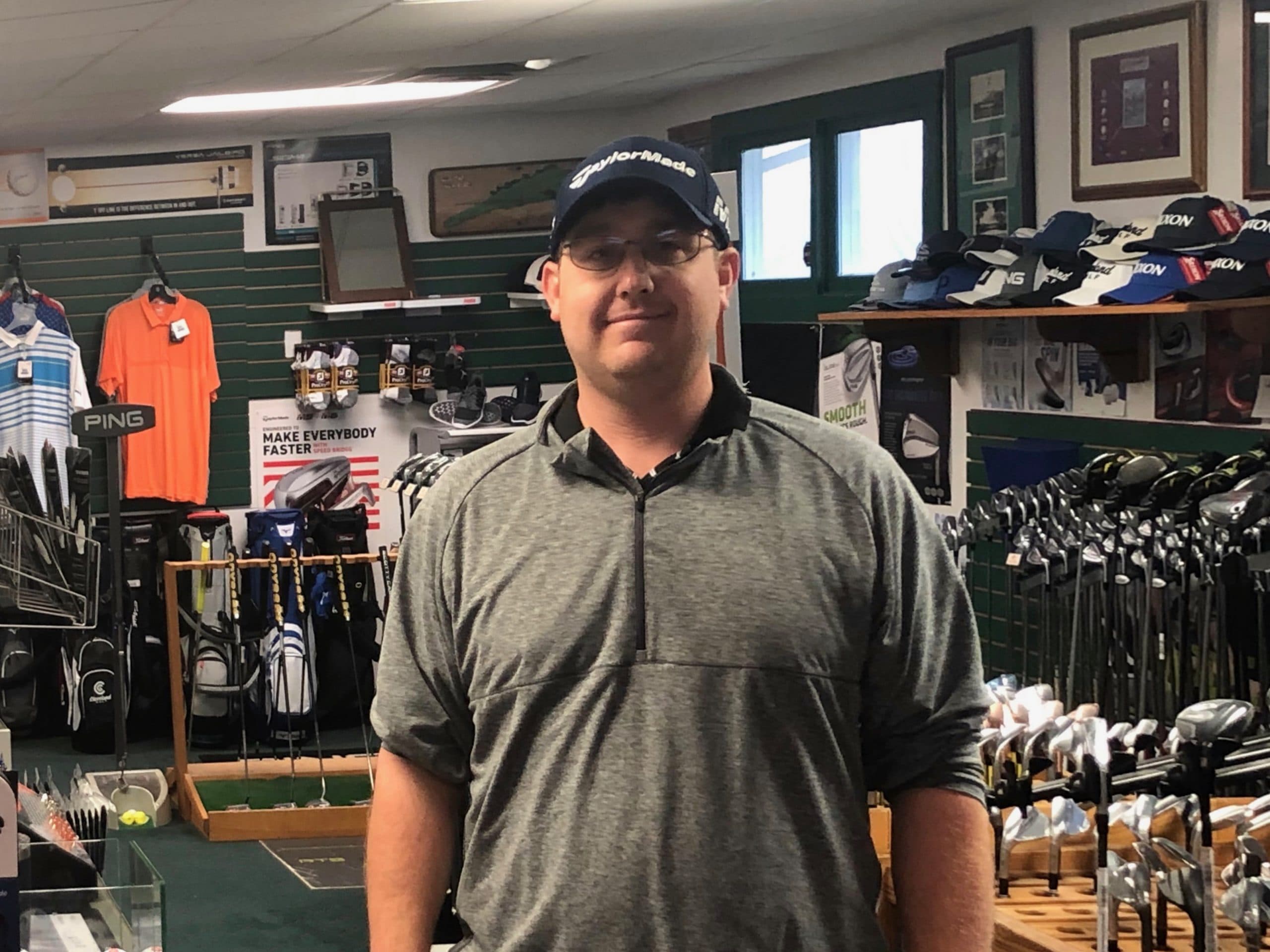 Jay Canada, co-owner · fitting specialist at Mulligan's Golf Shop