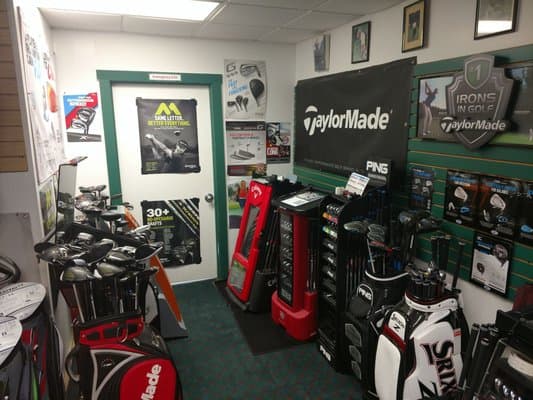 Mulligan's Golf Shop fitting cart